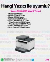 Xerox Phaser 6510 Mavi Muadil Toner / WorkCentre 6515 thumbnail 3