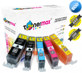 Canon PGI-525 PGBK / CLİ-526 CMYK Muadil Kartuş Set thumbnail 7