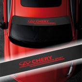 Chery için Karbon Ön Cam Oto Sticker thumbnail 1