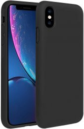 iPhone XR Nano Silikon Kılıf Siyah thumbnail 1
