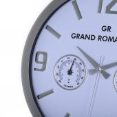 GRAND ROMANSON GR.DS01 TERMOMETRELİ DUVAR SAATİ thumbnail 2