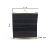 Pars Eva Hedef Minderi 60X60X20 Cm thumbnail 2
