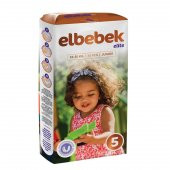 ELBEBEK ELİTE BEBEK BEZİ 5 NUMARA JUNIOR 48 ADET thumbnail 2