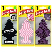 Little Trees 3'lü Set Black Ice / Bubble Gum / Midnight Chic Asma thumbnail 1