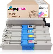 Oki MC363dnw Muadil Toner Set CMYK thumbnail 1