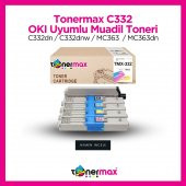 Oki MC363dnw Muadil Toner Set CMYK thumbnail 2