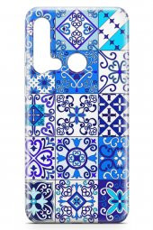 Huawei P20 Lite 2019 Kılıf Patchwork Serisi Julianna thumbnail 3