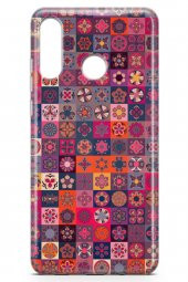 Huawei P30 Lite Kılıf Patchwork Serisi Fiona thumbnail 4