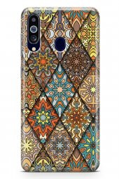 Samsung Galaxy M40 Kılıf Patchwork Serisi Alina thumbnail 2
