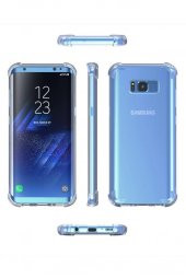 Galaxy S8 Plus Kılıf Köşe Korumalı Şeffaf thumbnail 3