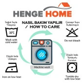 Baskılı Fon Perde Sarı Yeşil Çiçek Desenli thumbnail 10