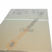 PİZZA KUTUSU 26x26x3 CM. 100 LÜ thumbnail 2