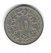 İsviçre 10 Rappen 1880 (mp0464) thumbnail 2
