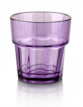 Plastport Kırılmaz Bardak - Mor 250 ml - 6 Adet thumbnail 2