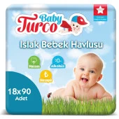 Baby Turco Islak Havlu 18X90lı thumbnail 1