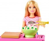 Barbie Noodle Yapıyor Oyun Seti thumbnail 5