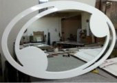 OVAL DUVAR AYNASI LAKE BOYALI thumbnail 2