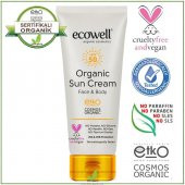 Ecowell Organik Güneş Kremi Spf 50 - 110 gr thumbnail 2
