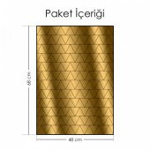 Üçgenler Metalik Duvar Stickerı thumbnail 2