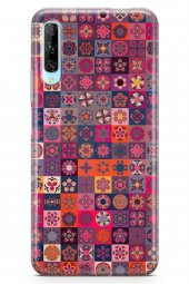 Huawei P Smart Pro 2019 Kılıf Patchwork Serisi Fiona thumbnail 1