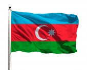 Azerbaycan Bayrağı 200X300CM. thumbnail 1