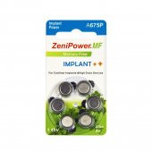 Zenipower İMPLANT PİLİ (koklear-cochlear) 5 PAKET - 30 ADET thumbnail 2