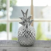 7x15cm Ananas Metalize Dekor Biblo thumbnail 2