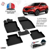 Renault Kadjar 4D Havuzlu Paspas A+Kalite thumbnail 2