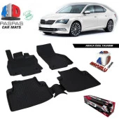 Skoda Superb 4D Havuzlu Paspas 2015 ve Üzeri A+Plus thumbnail 1