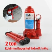 Hidrolik Kriko 2 Ton Kaldırma Kapasiteli thumbnail 2