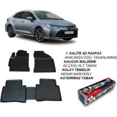 Toyota Corolla 2019-2024 REFREF 4D Havuzlu Paspas thumbnail 2