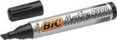 BIC PERMANENT MARKER 2300 KESIK UC SIYAH TEKLI thumbnail 1