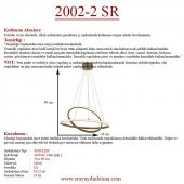 Eray Aydınlatma 2002-2 Eskitme Led Avize thumbnail 4