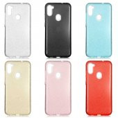 Galaxy A11 Kılıf Zore Shining Silikon thumbnail 2