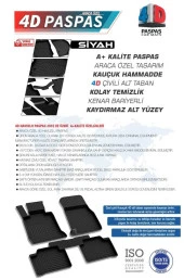 Ford Kuga 2013-2019 4D Havuzlu Paspas thumbnail 5