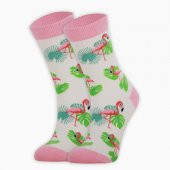 Colorcool Kadın Çorap Flamingo thumbnail 6
