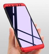 Teleplus Samsung Galaxy A6 2018 Plus 360 Full Korumalı Kapak thumbnail 5