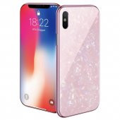 Teleplus iPhone XS Kılıf Mıknatıslı Desenli Ebruli Sert Kapak thumbnail 2