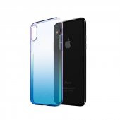 Teleplus iPhone XS Max Kılıf (Plus) Transparan Renkli Sert thumbnail 2
