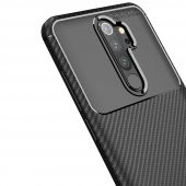 Teleplus Xiaomi Redmi Note 8 Pro Kılıf Negro Karbon Silikon thumbnail 9