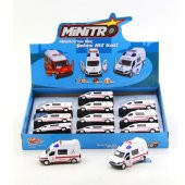 5058A-12D IŞIKLI METAL Ç.BIRAK AMBULANS thumbnail 1