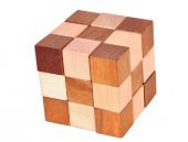 Yılan Küp Ahşap Puzzle thumbnail 3