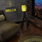 WoodACT Bellis Dekoratif Lambader thumbnail 5