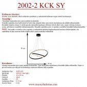Eray Aydınlatma 2002-2 30-40 Siyah Led Avize thumbnail 4