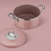 Neva Rose Chocolate 8 Parça Graye Tencere Seti thumbnail 4