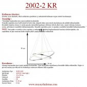 Eray Aydınlatma 2002-2 Krom Led Avize thumbnail 3