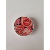 PEMBE GüL POP SOCKET Telefon Parmak Tutucu Popsocket thumbnail 1