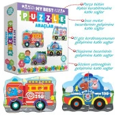 AteşTech  Baby Puzzle Araçlar 18 Ay+ thumbnail 2