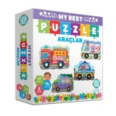 AteşTech  Baby Puzzle Araçlar 18 Ay+ thumbnail 4
