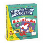 1536 DıyToy Manyetik Puzzle - Super Zeka / 31 Parça Puzzle / 3-9 yaş thumbnail 2